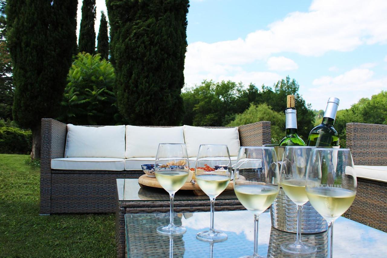 Bed and Breakfast Les Rocailles Lamonzie-Montastruc Esterno foto