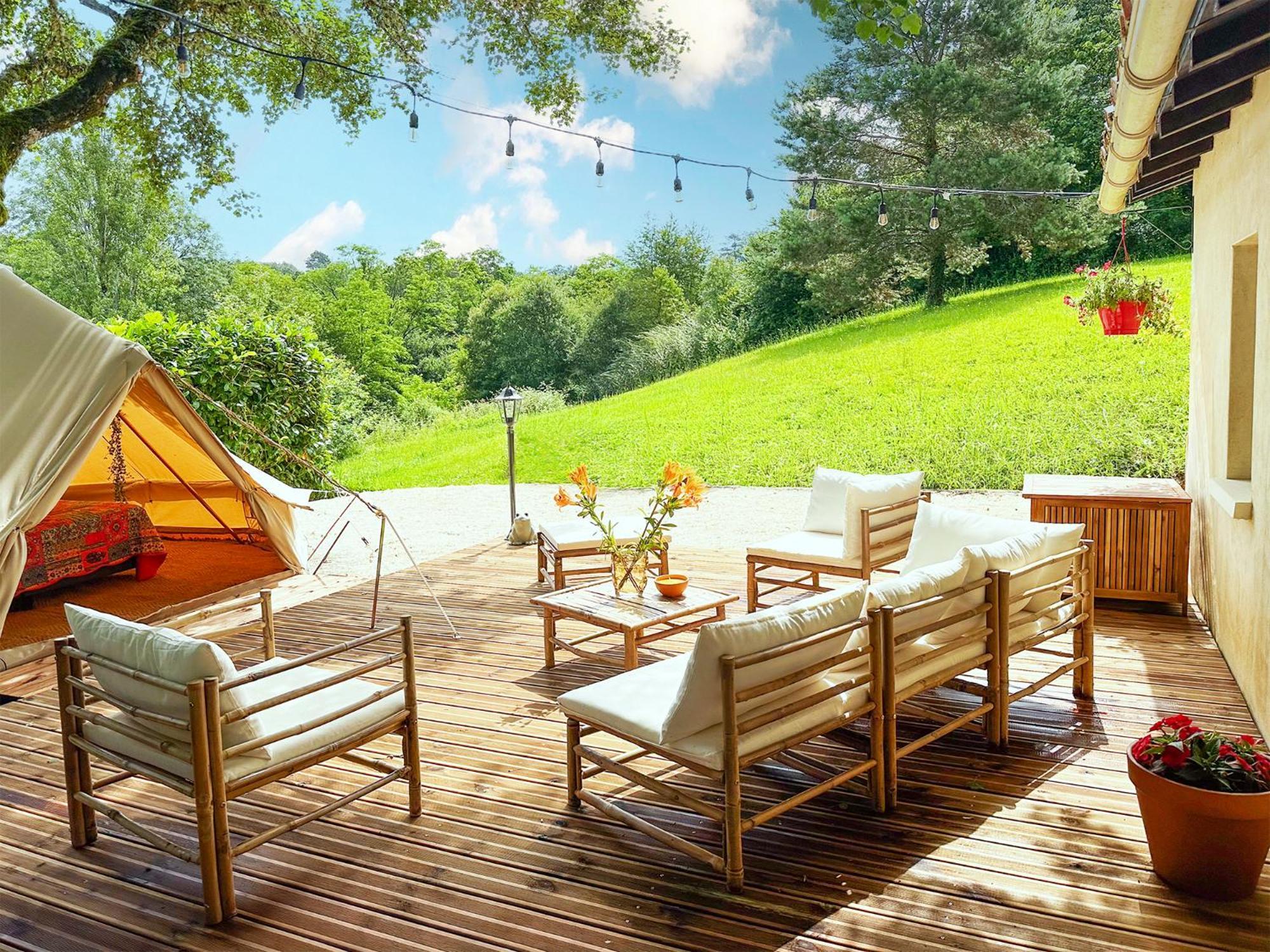 Bed and Breakfast Les Rocailles Lamonzie-Montastruc Esterno foto